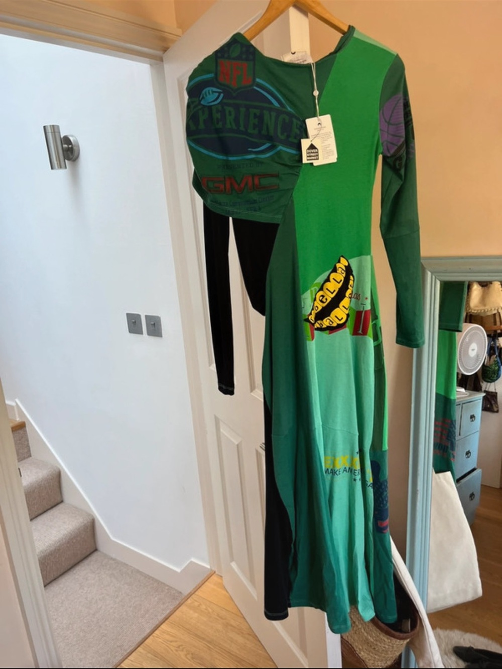 Gorgeous authentic #MarineSerre patchwork dress with tag on
